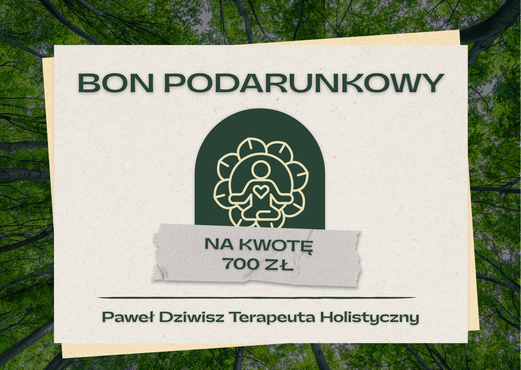 Karta podarunkowa 700zł