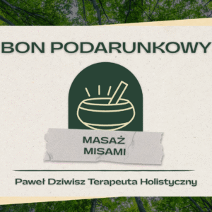 Karta podarunkowa Masaż Misami