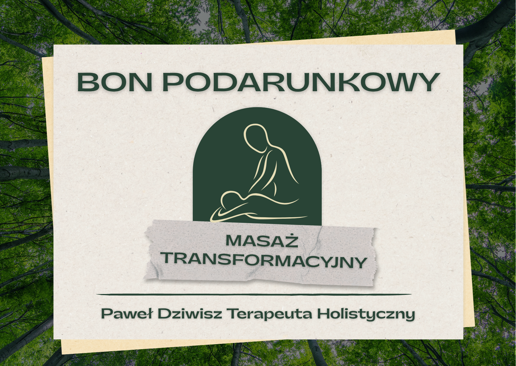 Karta podarunkowa Masaż Transformacyjny